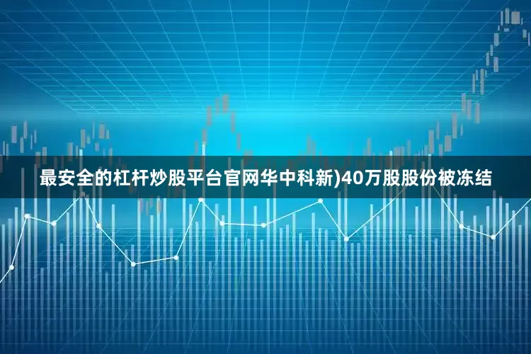 最安全的杠杆炒股平台官网华中科新)40万股股份被冻结